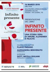 Presentazione a Foggia del libro “Infinito Presente”