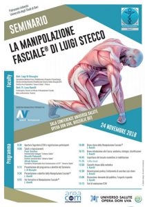 Seminario a Bisceglie “La manipolazione fasciale di Luigi Stecco”