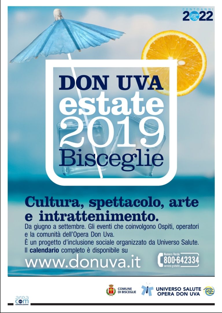 DON UVA ESTATE 2019, il calendario degli eventi a Bisceglie