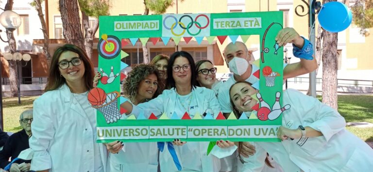 UNIVERSO SALUTE FOGGIA, ALLE OLIMPIADI DELLA TERZA ETÀ VINCE IL SORRISO