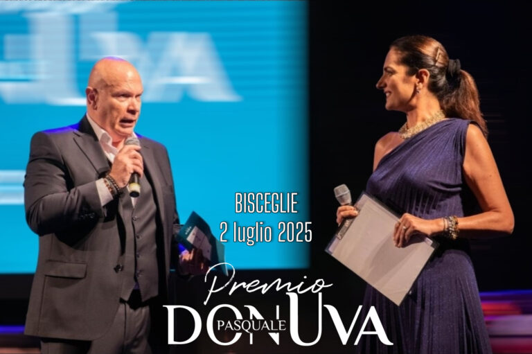 PREMIO NAZIONALE DON UVA, IL 2 LUGLIO A BISCEGLIE LA QUINTA EDIZIONE