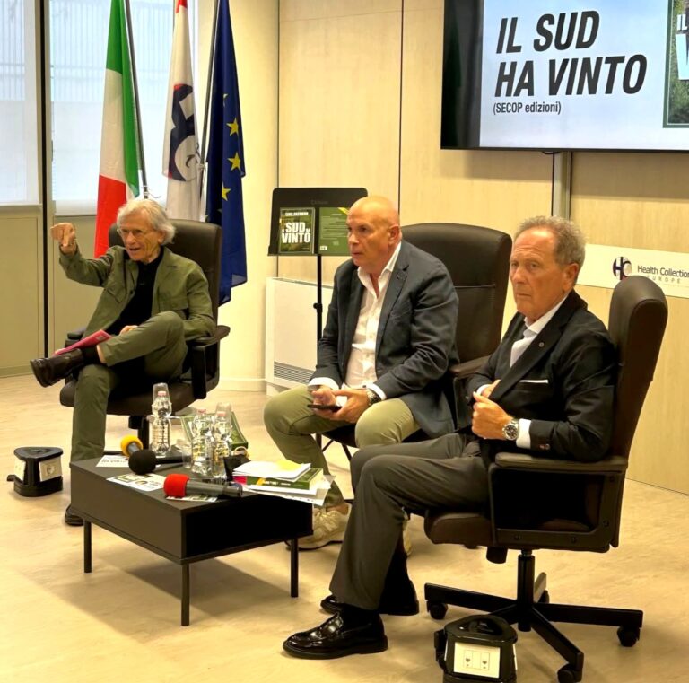SOLD OUT IL “TALK” CON PAOLO TELESFORO PER LA PRESENTAZIONE DEL NUOVO LIBRO DI LINO PATRUNO