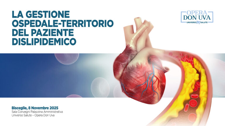 A BISCEGLIE IMPORTANTE CONVEGNO SULLA GESTIONE OSPEDALE-TERRITORIO DEL PAZIENTE DISLIPIDEMICO